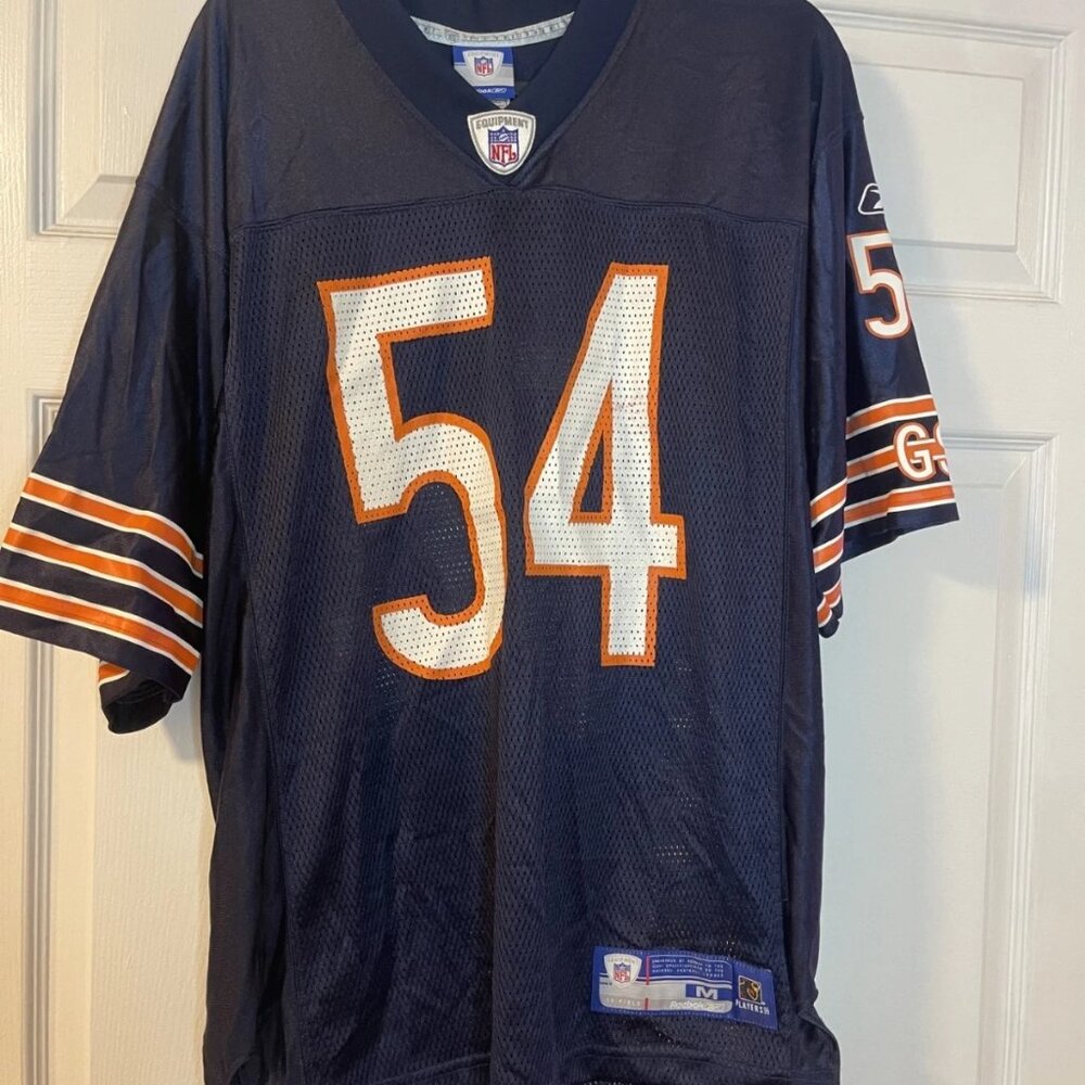 NFL Chicago Bears #54 Brian Urlacher Reebok Jersey Men Medium